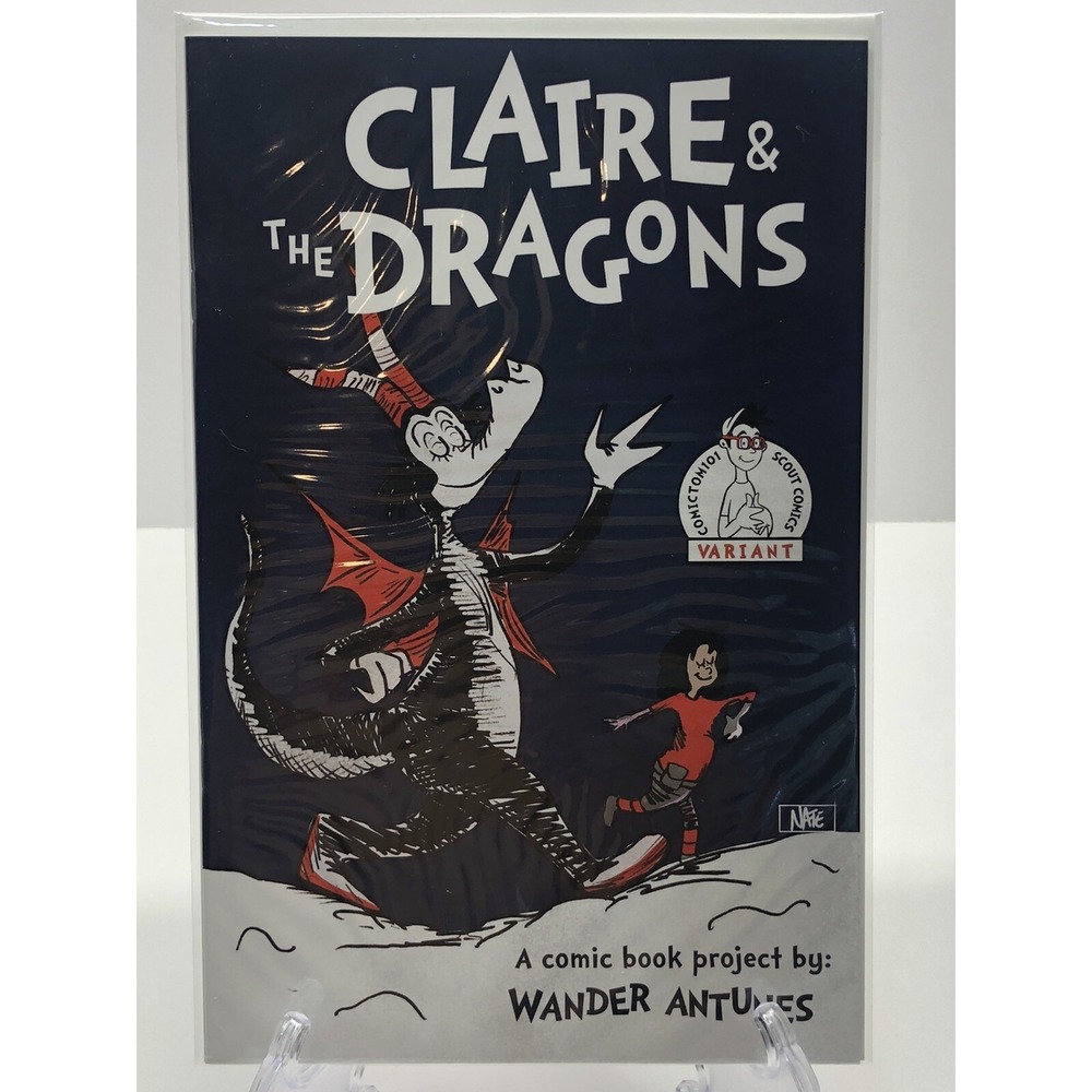 Claire and the Dragons #1 Dr Seuss Homage ComicTom 101 Exclusive Limited 2500 NM